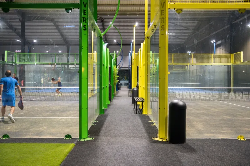 Construction de complexes sportifs padel haut de gamme