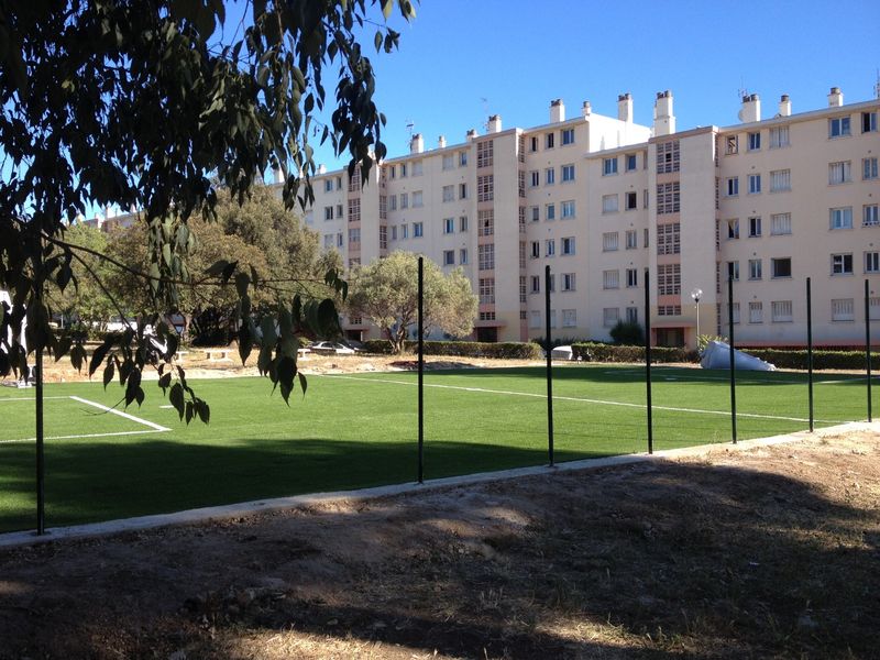 gazon football sans remplissage