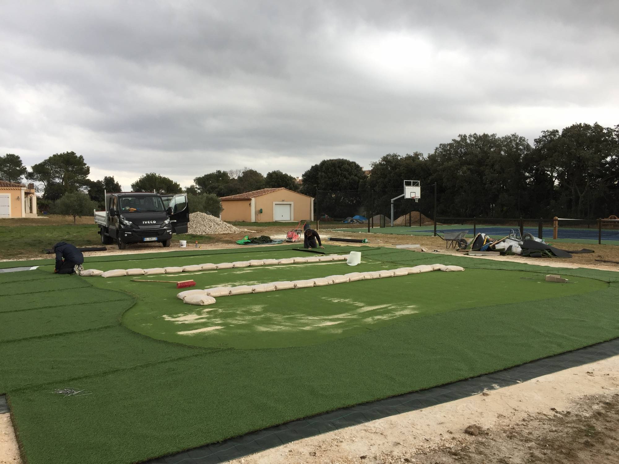 installateur de green synthétique en PACA