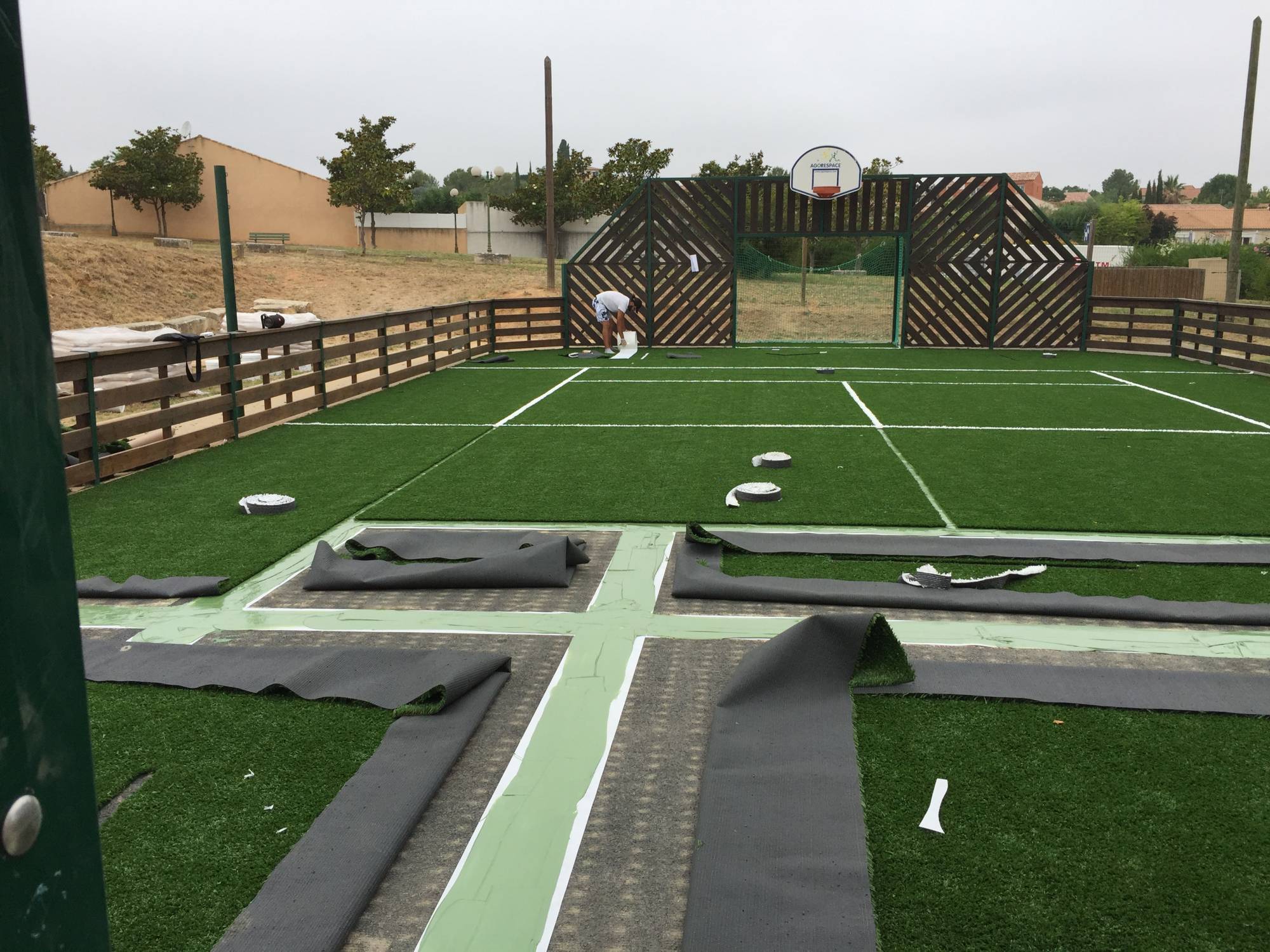 terrain multisport de Creissan