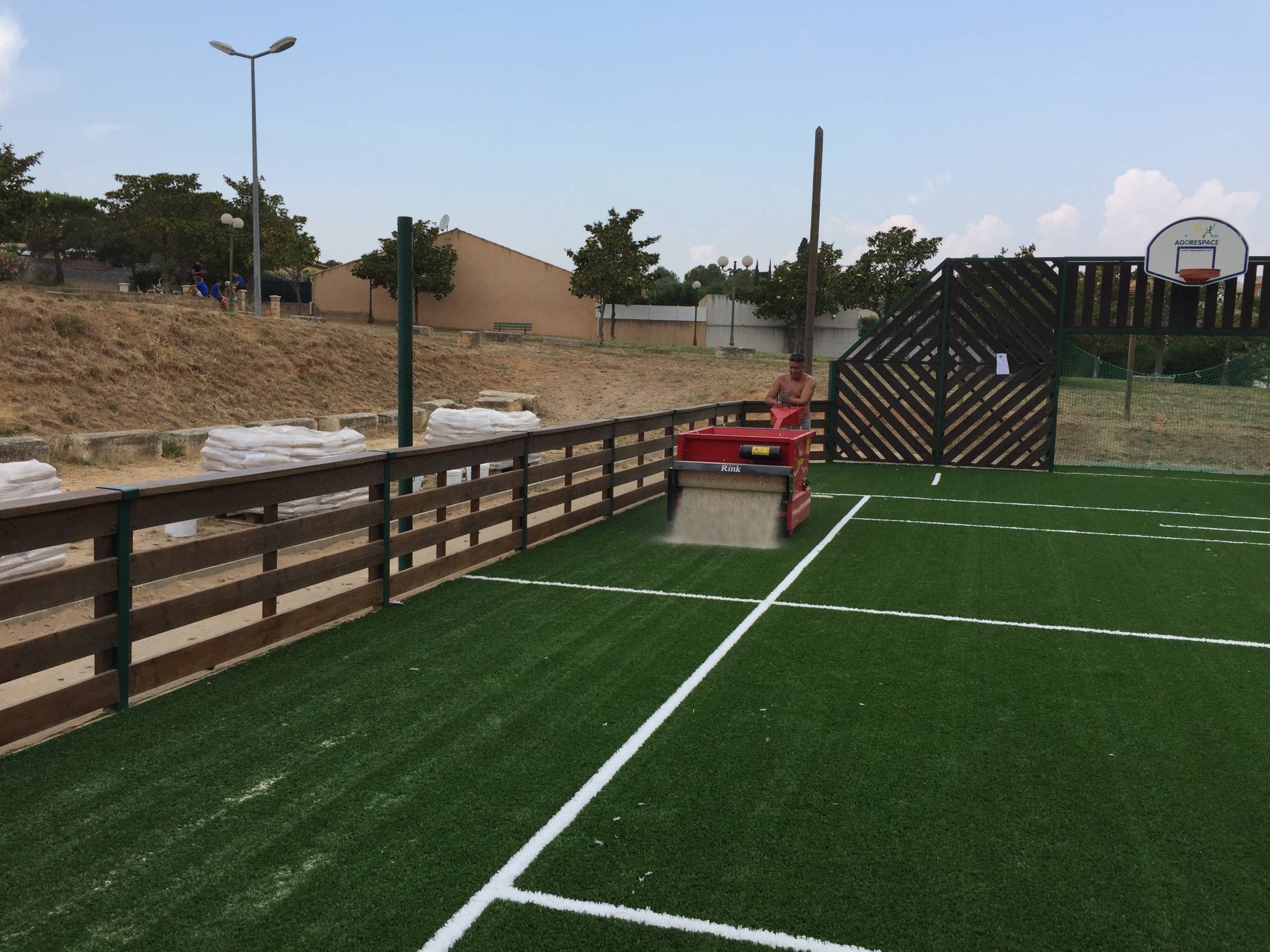 gazon synthétique pour terrain multisport