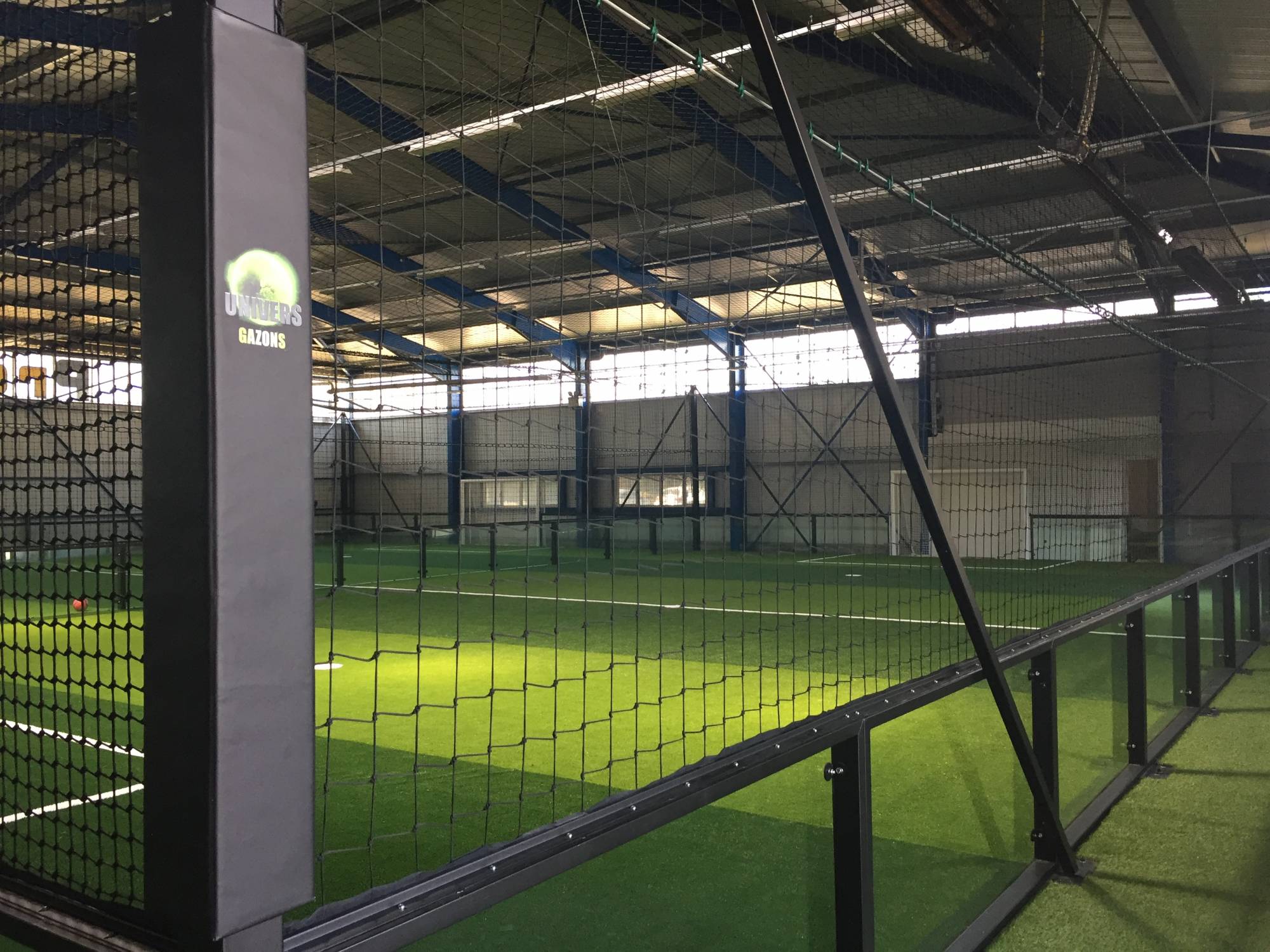 installation du pro soccer five Grenoble