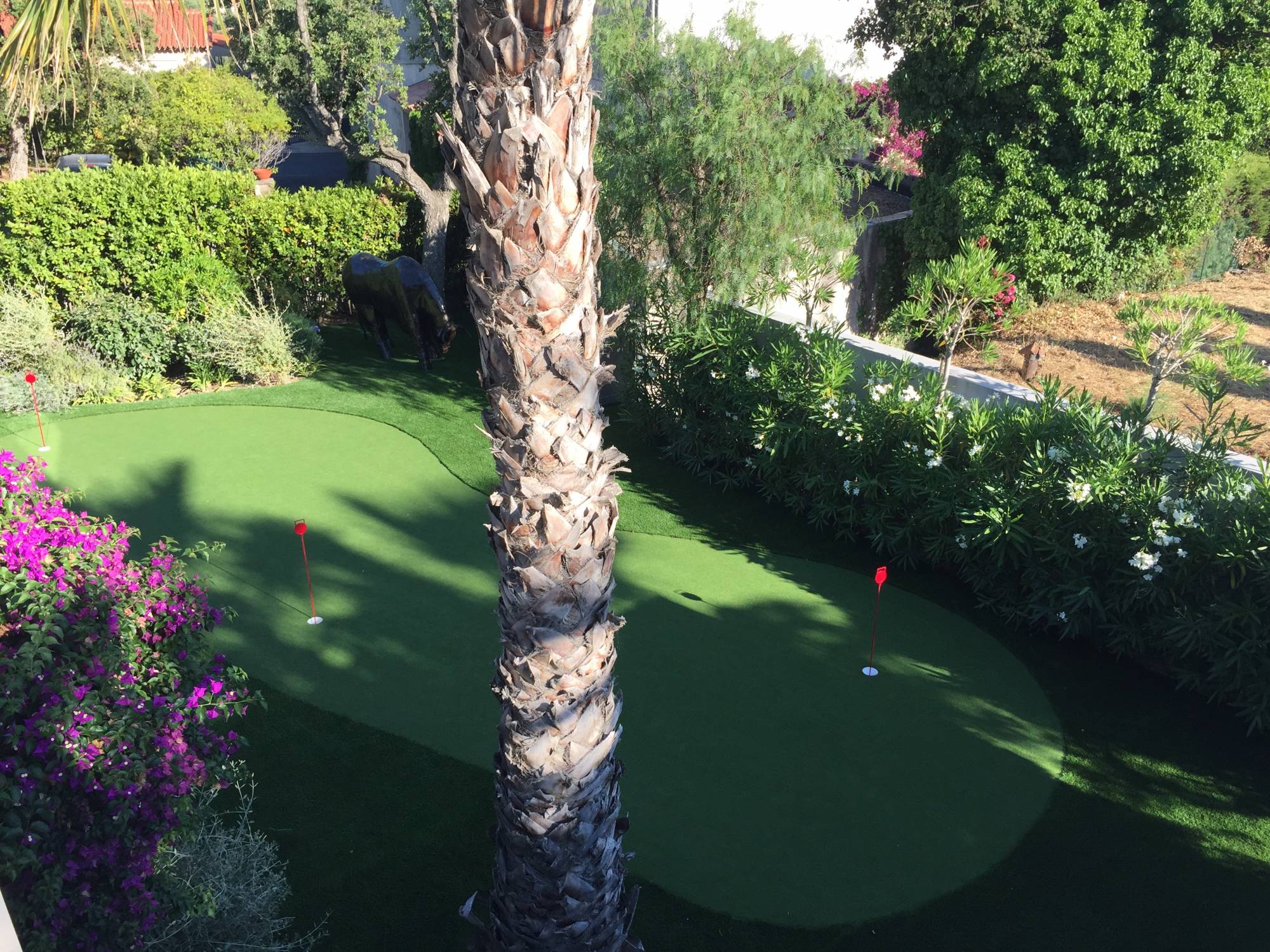 green de golf synthétique à sainte Maxime dans le Var, 83