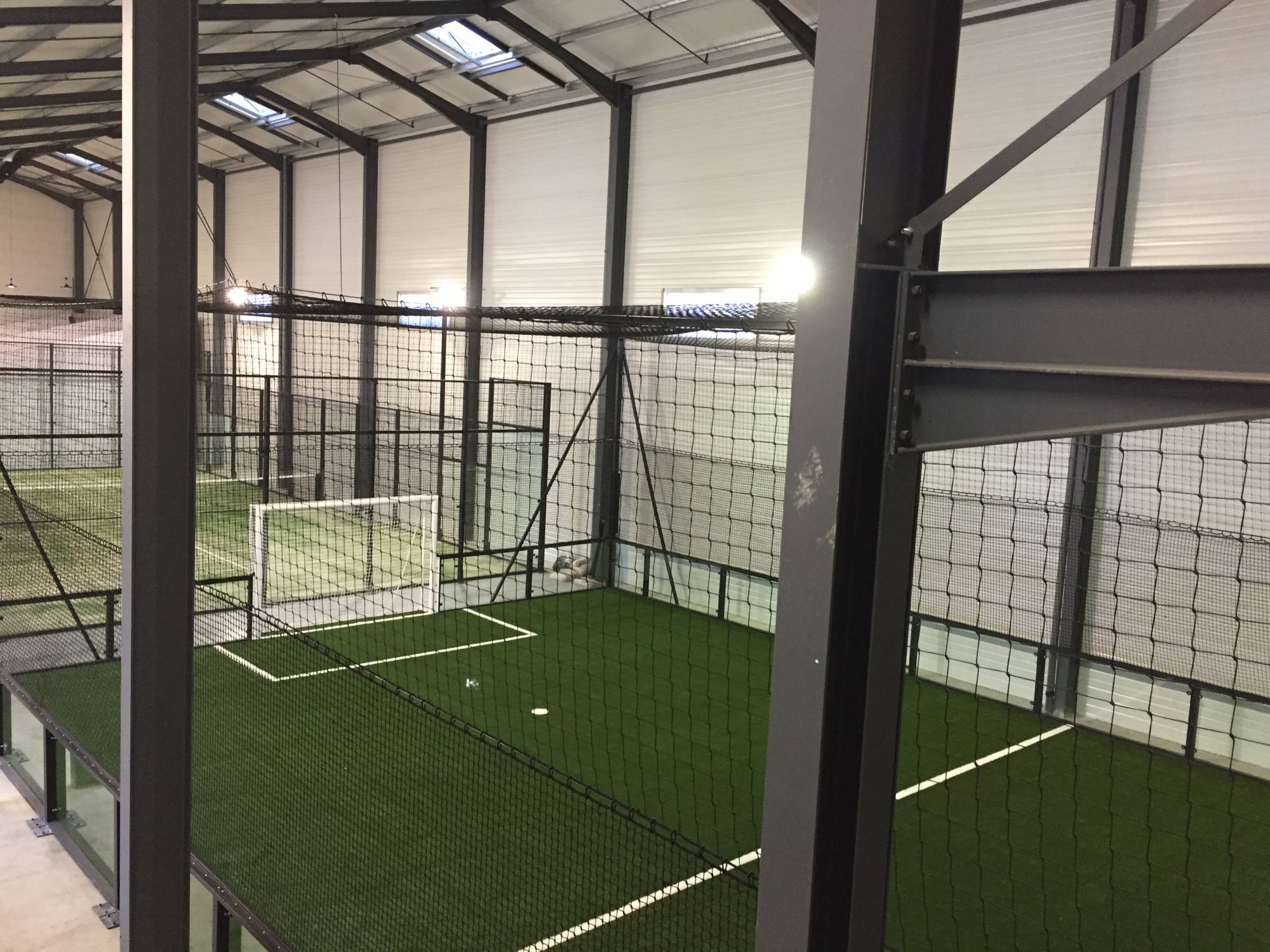 installation d'un foot indoor à Cahors