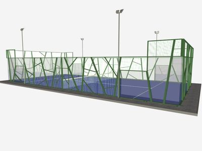 Notre zone d'activité pour ce service Installation par une entreprise d'une structure pour padel