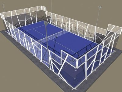 Notre zone d'activité pour ce service Installation par une entreprise d'une structure pour padel